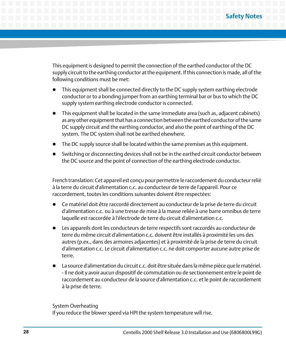 Artesyn Centellis 2000 Shelf Release 3.0 Installation and Use (May 2014) User Manual | Page 28 / 192