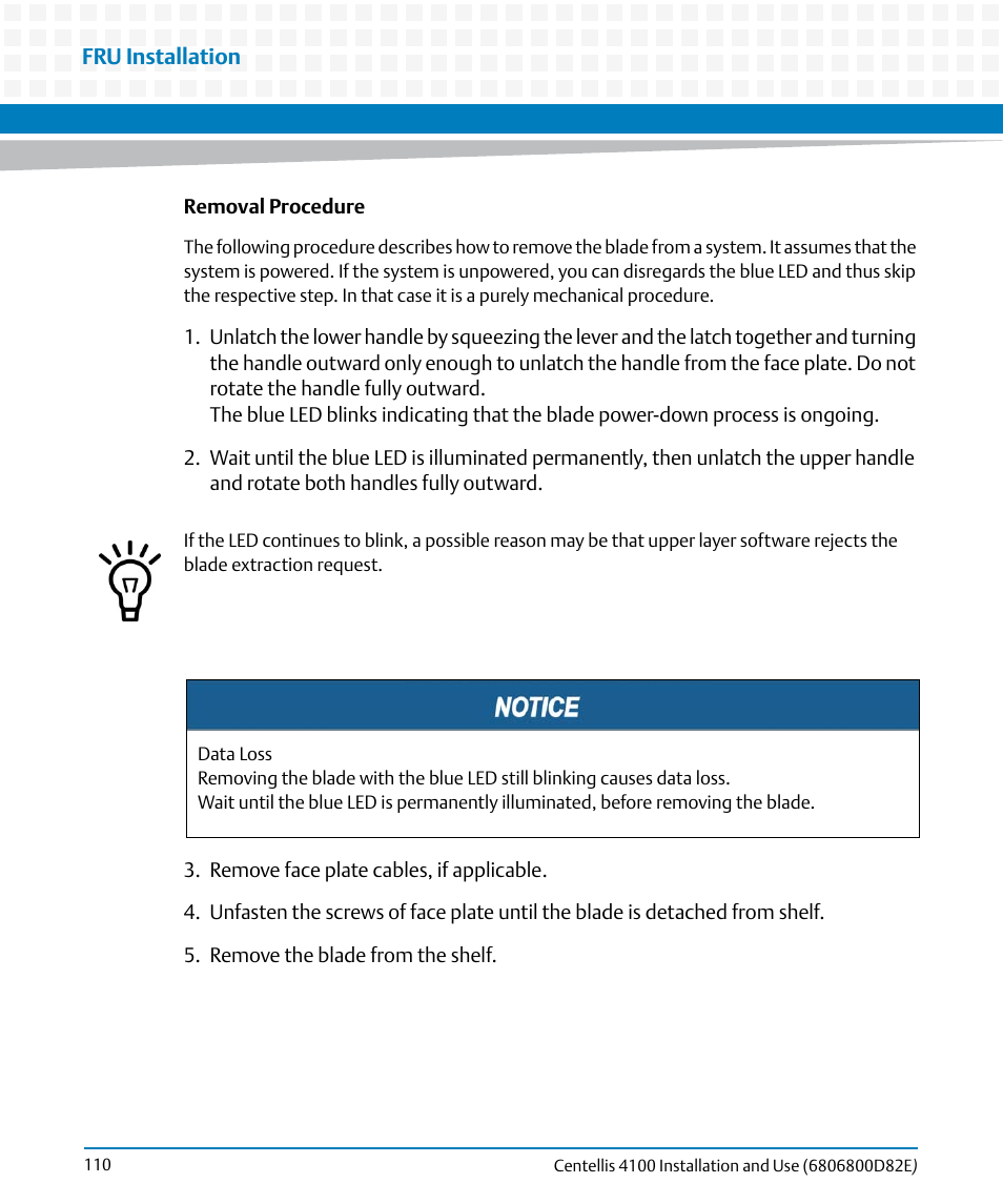Artesyn Centellis 4100 Installation and Use (2015) User Manual | Page 108 / 208