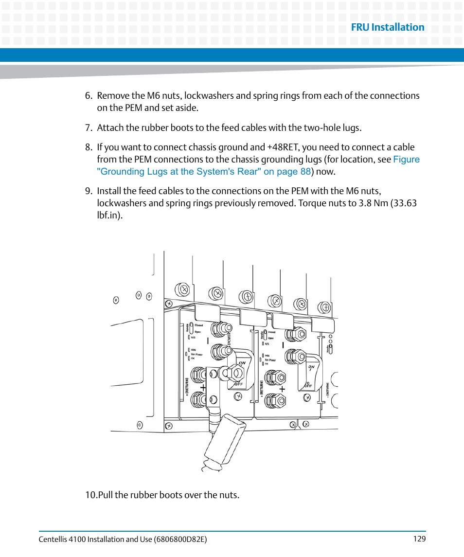 Artesyn Centellis 4100 Installation and Use (2015) User Manual | Page 127 / 208