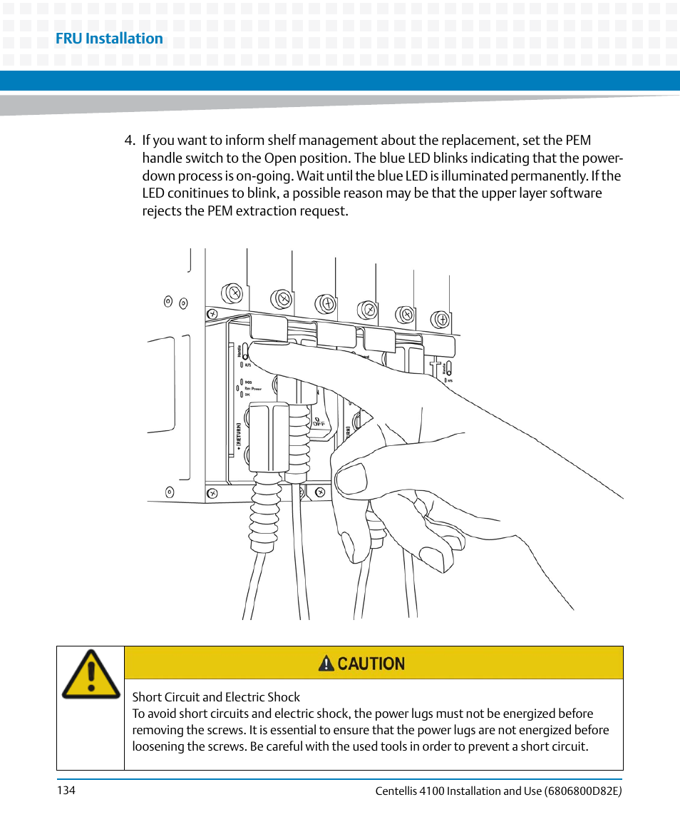 Artesyn Centellis 4100 Installation and Use (2015) User Manual | Page 132 / 208