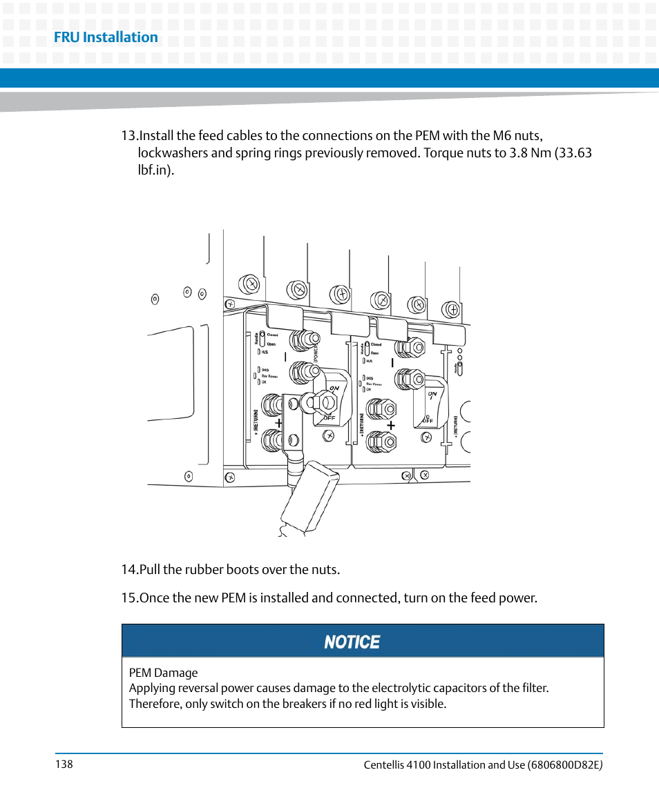 Artesyn Centellis 4100 Installation and Use (2015) User Manual | Page 136 / 208