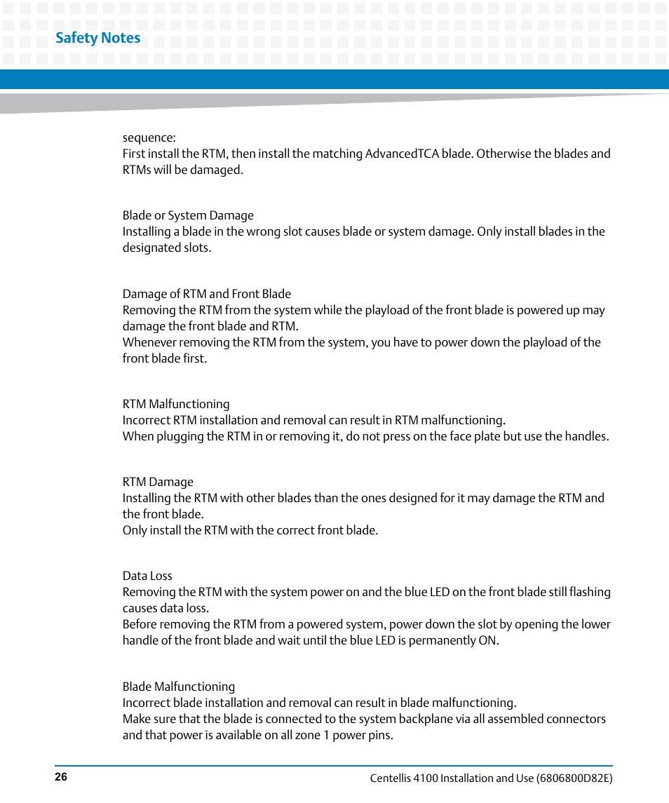 Artesyn Centellis 4100 Installation and Use (2015) User Manual | Page 24 / 208