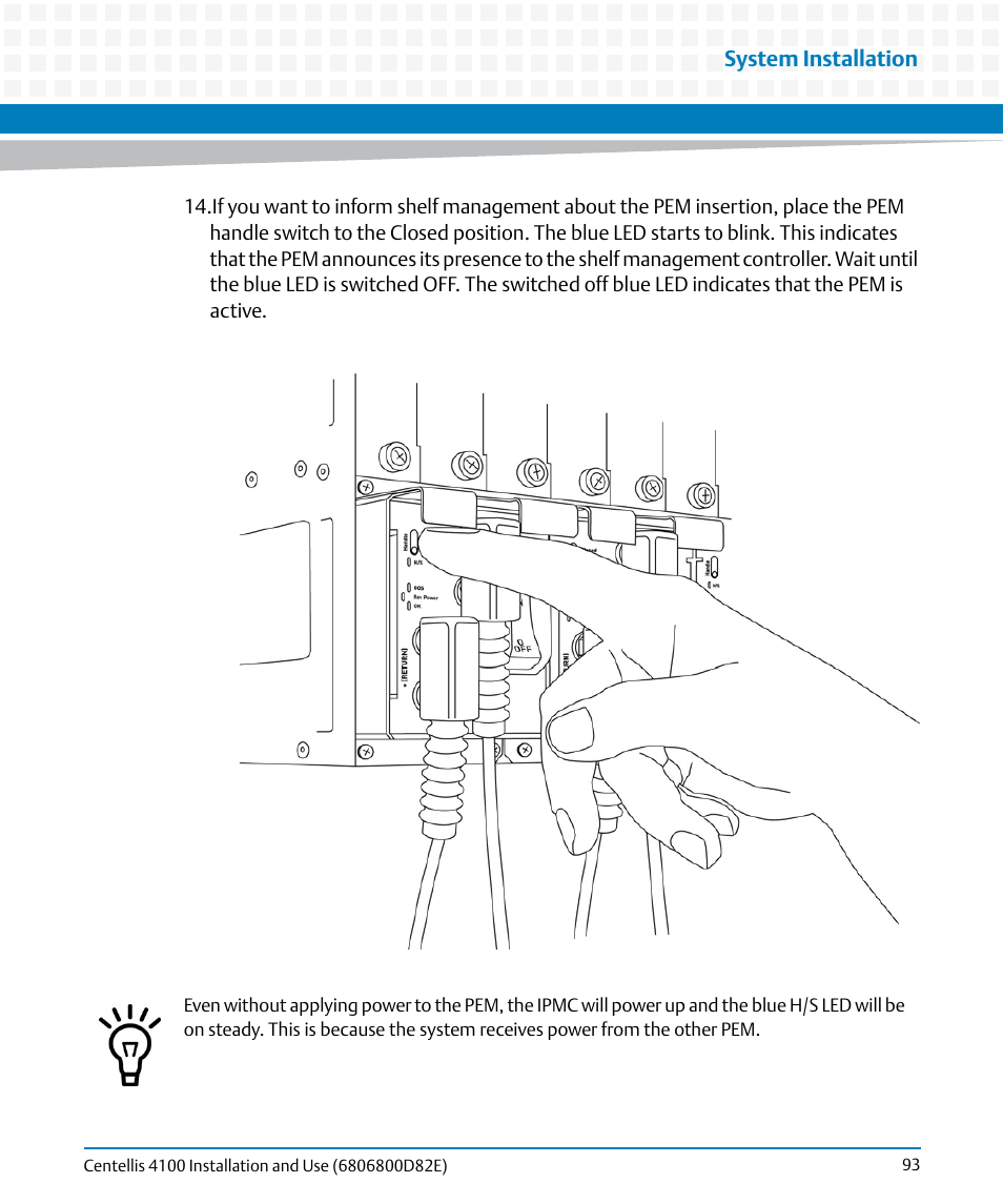 Artesyn Centellis 4100 Installation and Use (2015) User Manual | Page 91 / 208