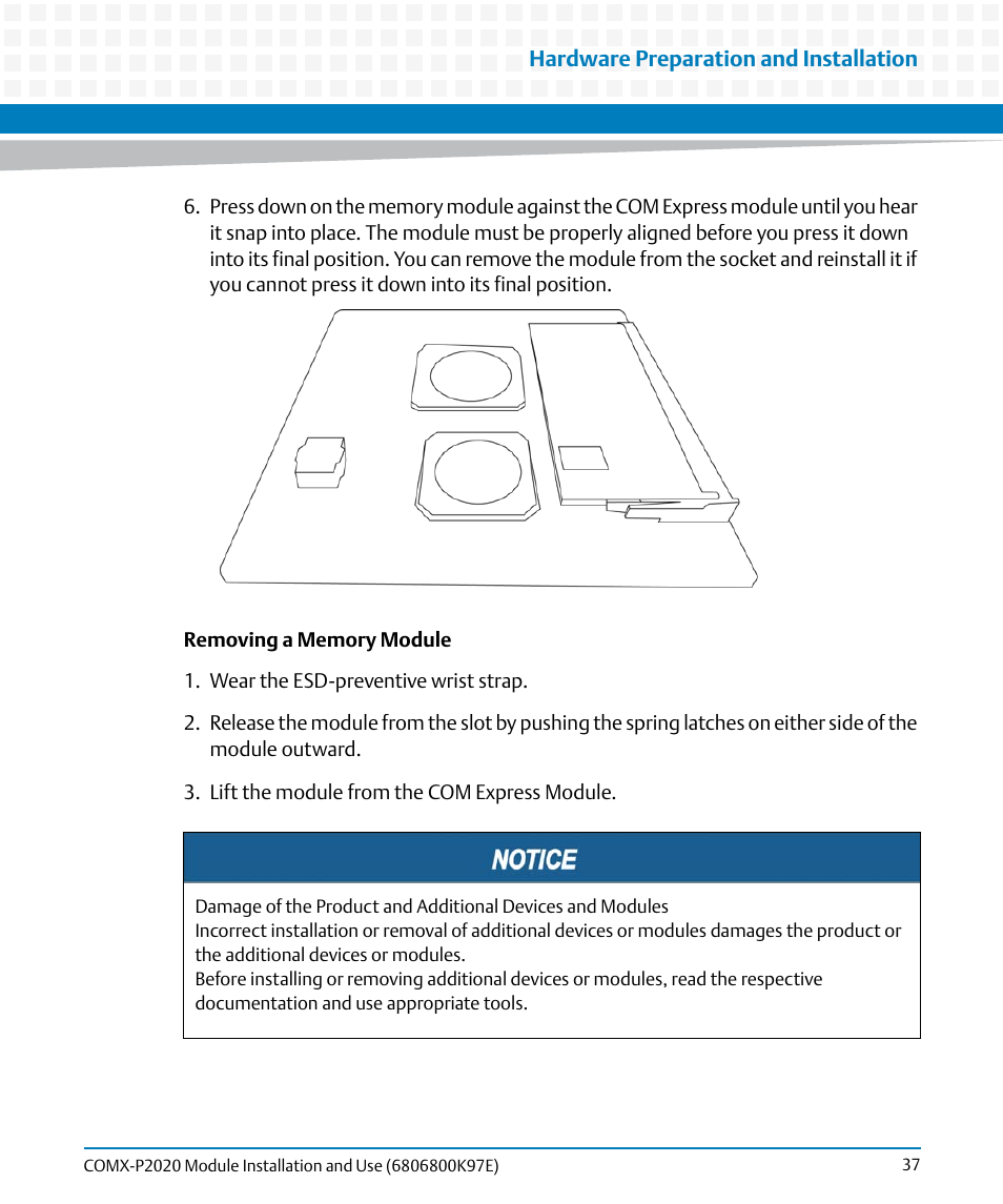 Artesyn COMX-P2020 Installation and Use (February 2015) User Manual | Page 37 / 100