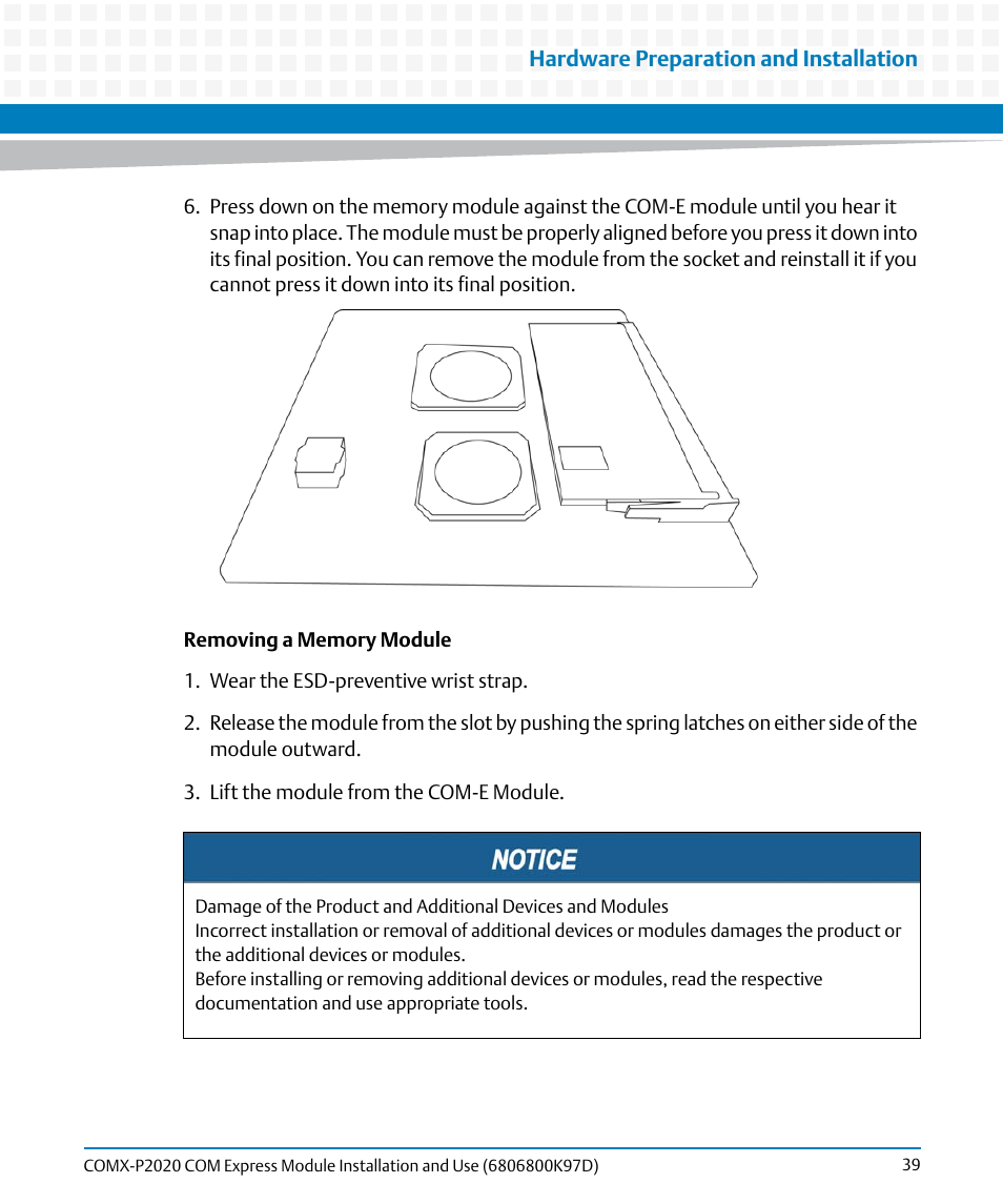 Artesyn COMX-P2020 Installation and Use (July 2014) User Manual | Page 39 / 100