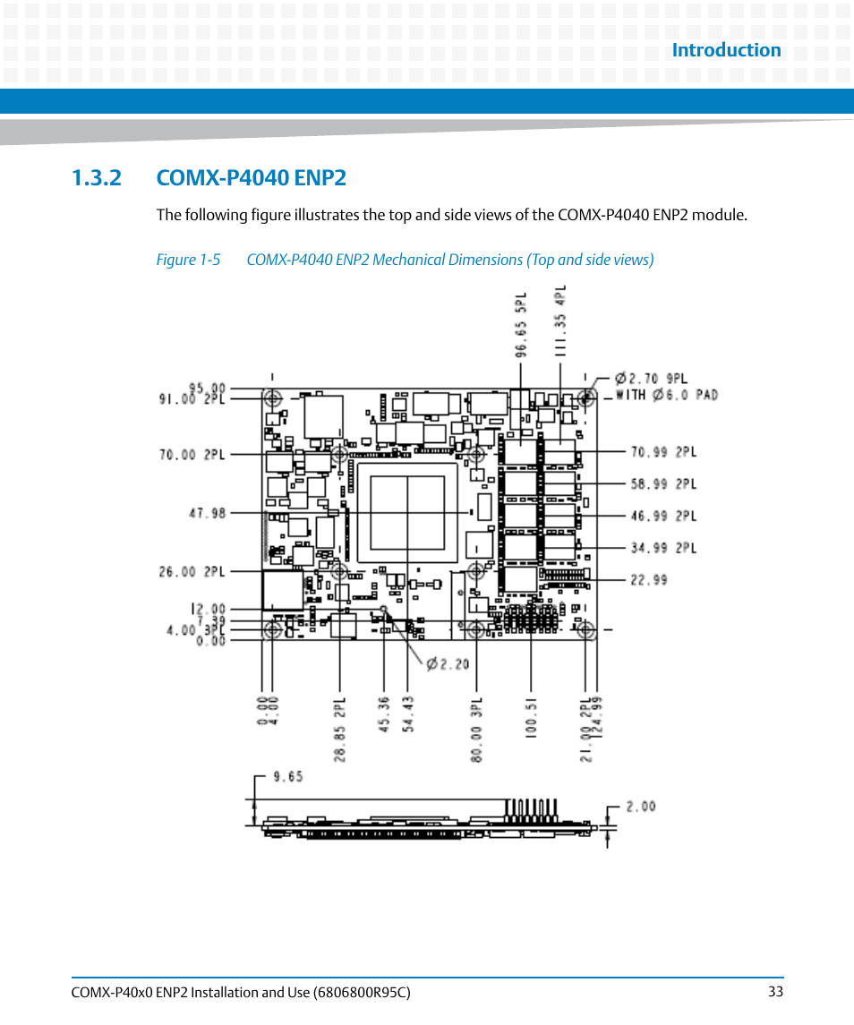 2 comx-p4040 enp2, Figure 1-5 | Artesyn COMX-P40x0 ENP2 Installation and Use (January 2015) User Manual | Page 33 / 140
