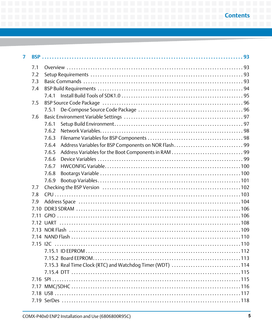 Artesyn COMX-P40x0 ENP2 Installation and Use (January 2015) User Manual | Page 5 / 140