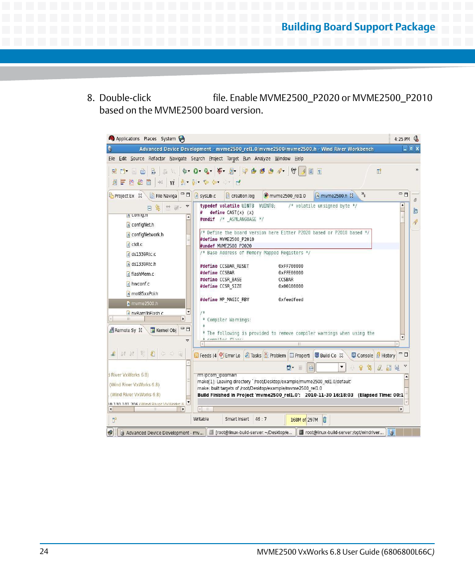 Artesyn MVME2500 VxWorks 6.8 User Guide (April 2014) User Manual | Page 24 / 44