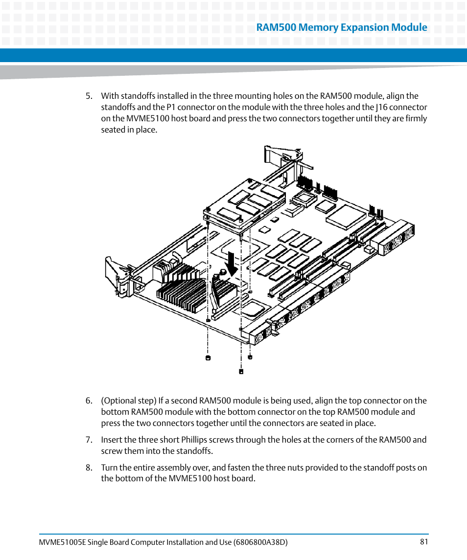 Artesyn MVME51005E SBC Installation and Use (July 2014) User Manual | Page 79 / 150