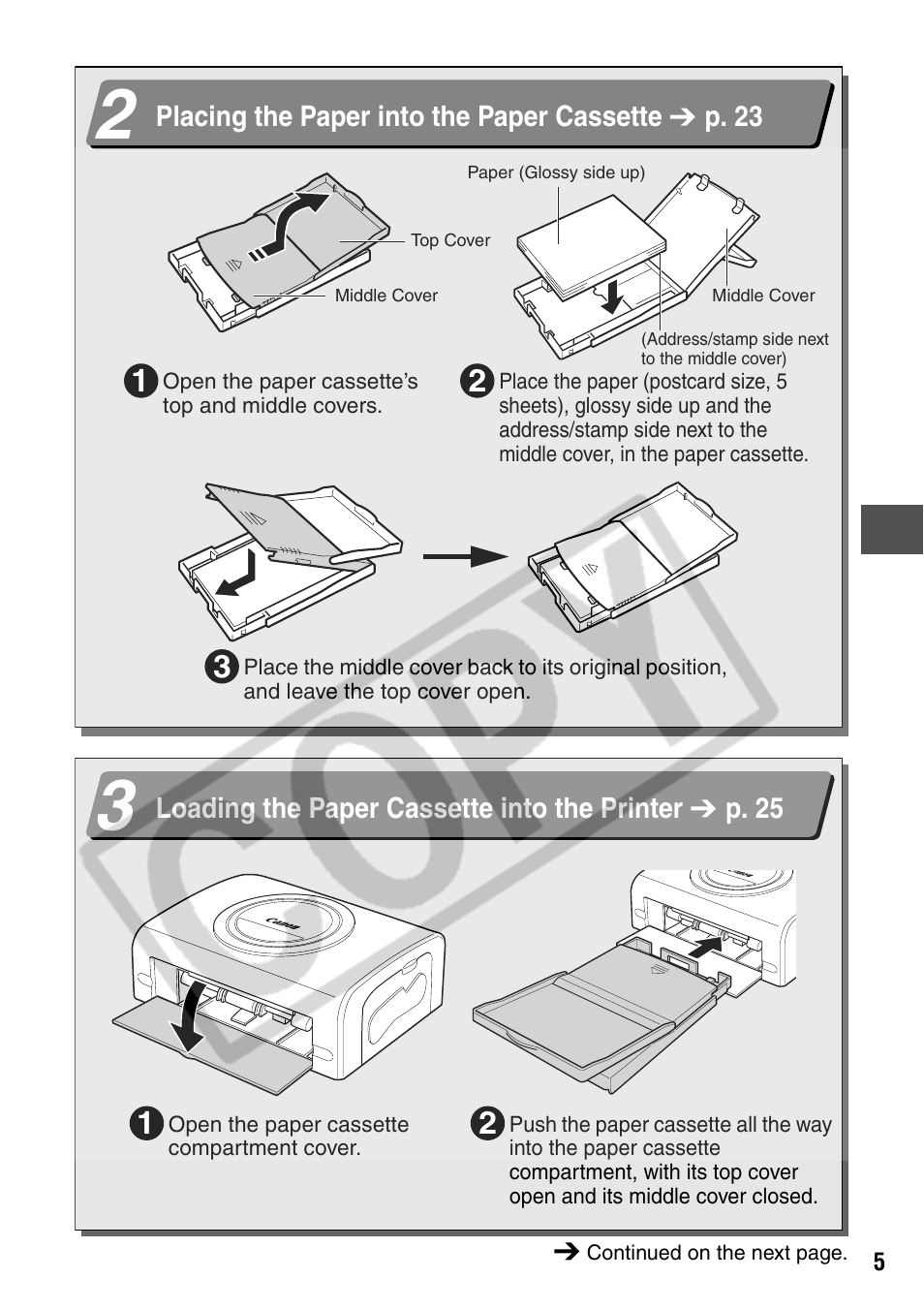 Canon CP200 User Manual | Page 6 / 53