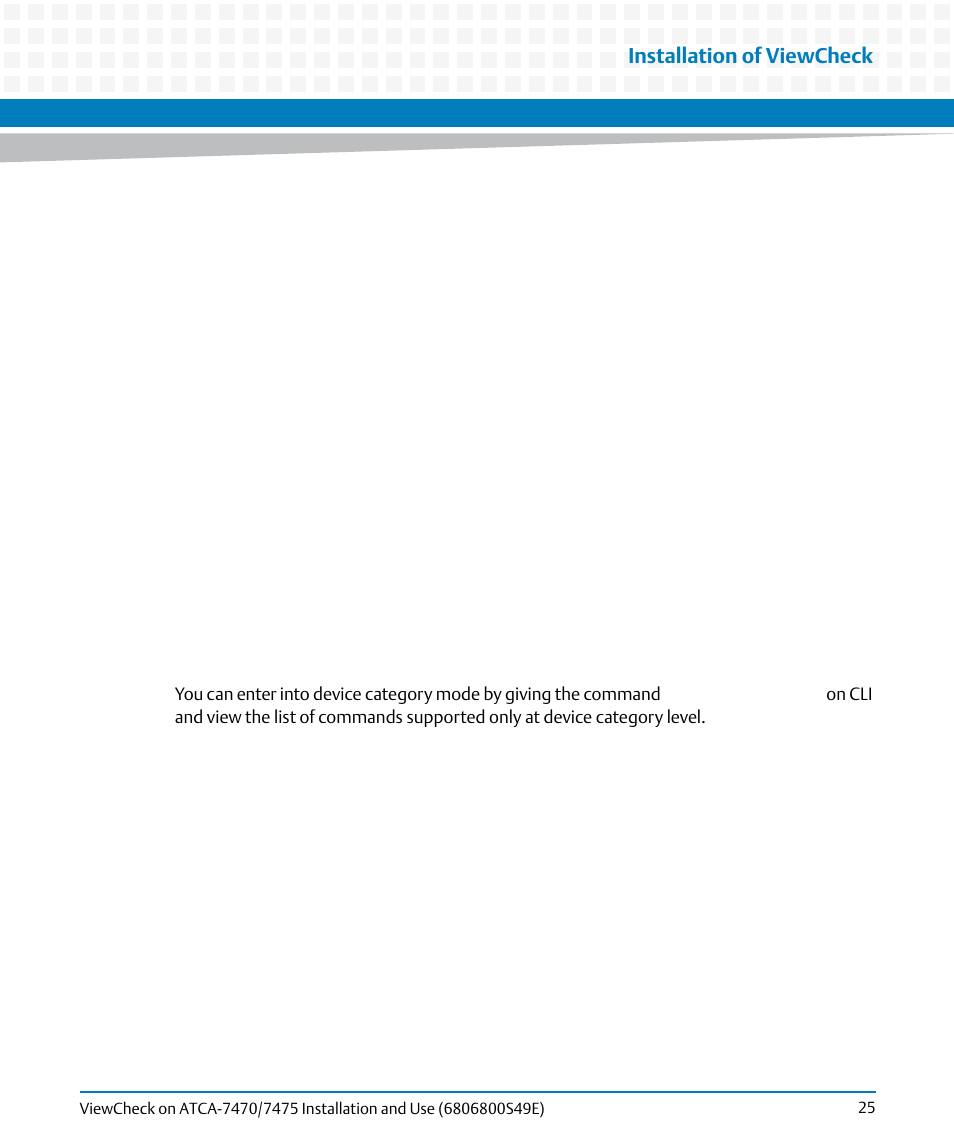 Installation of viewcheck | Artesyn ViewCheck on ATCA-7470/7475 Installation and Use (November 2014) User Manual | Page 25 / 88