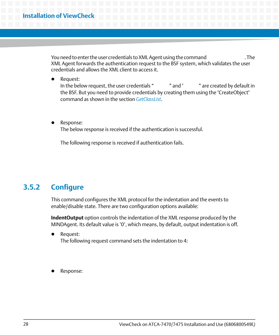 2 configure, Installation of viewcheck | Artesyn ViewCheck on ATCA-7470/7475 Installation and Use (November 2014) User Manual | Page 28 / 88