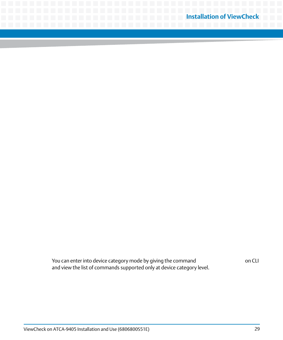 Installation of viewcheck | Artesyn ViewCheck on ATCA-9405 Installation and Use (September 2014) User Manual | Page 29 / 90