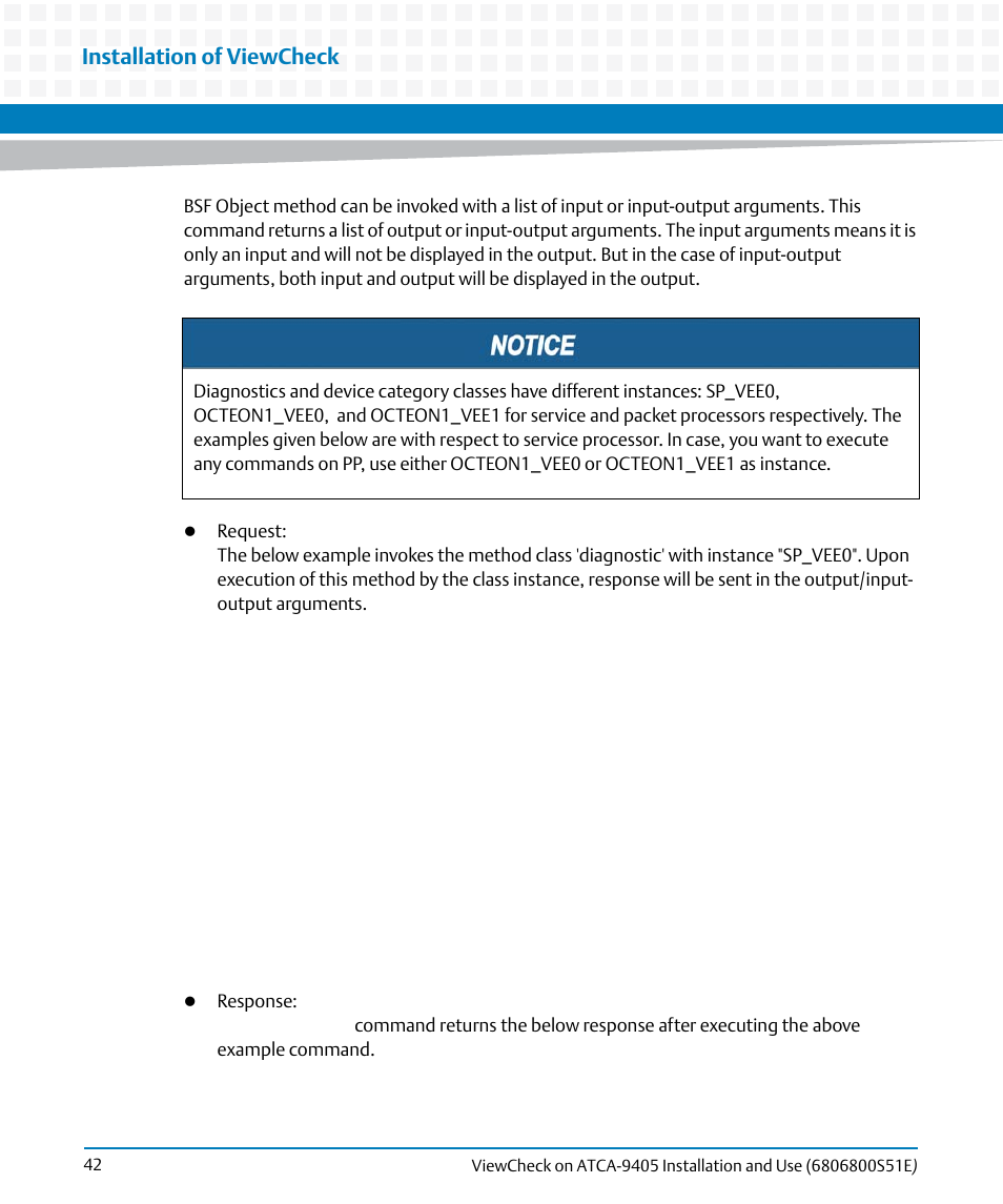 Installation of viewcheck | Artesyn ViewCheck on ATCA-9405 Installation and Use (September 2014) User Manual | Page 42 / 90