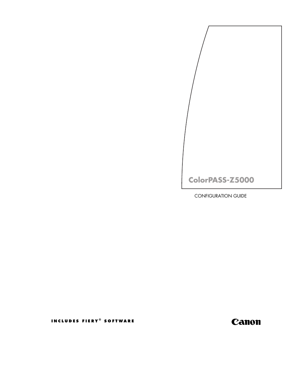 Canon Z5000 User Manual | 168 pages