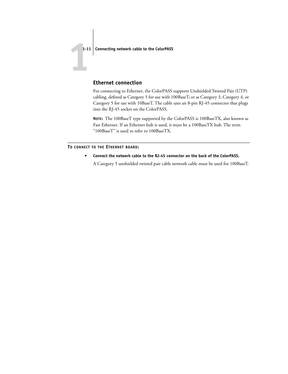 Ethernet connection | Canon Z5000 User Manual | Page 25 / 168