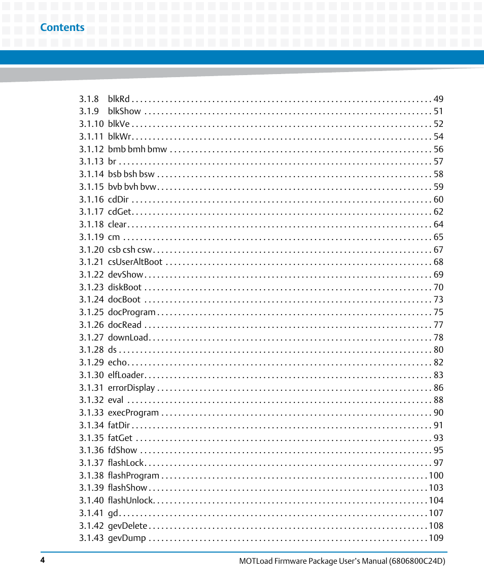 Artesyn MOTLoad Firmware Package User's Manual (February 2015) User Manual | Page 4 / 282
