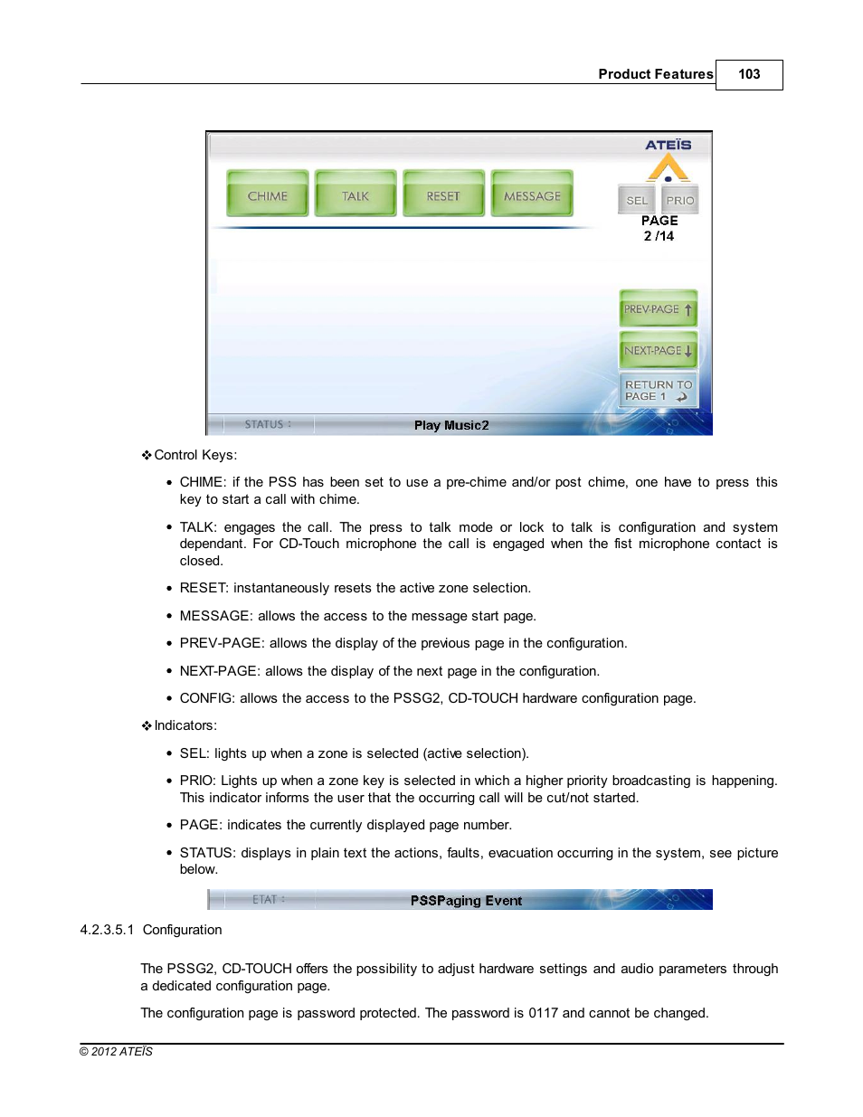 Configuration | ATEIS DIVA8G2 User Manual | Page 103 / 277