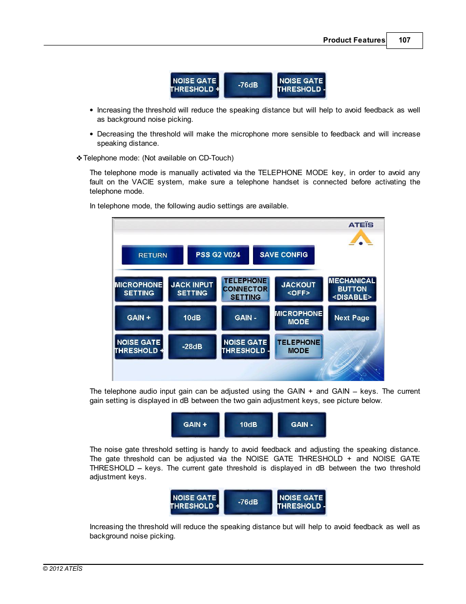 ATEIS DIVA8G2 User Manual | Page 107 / 277