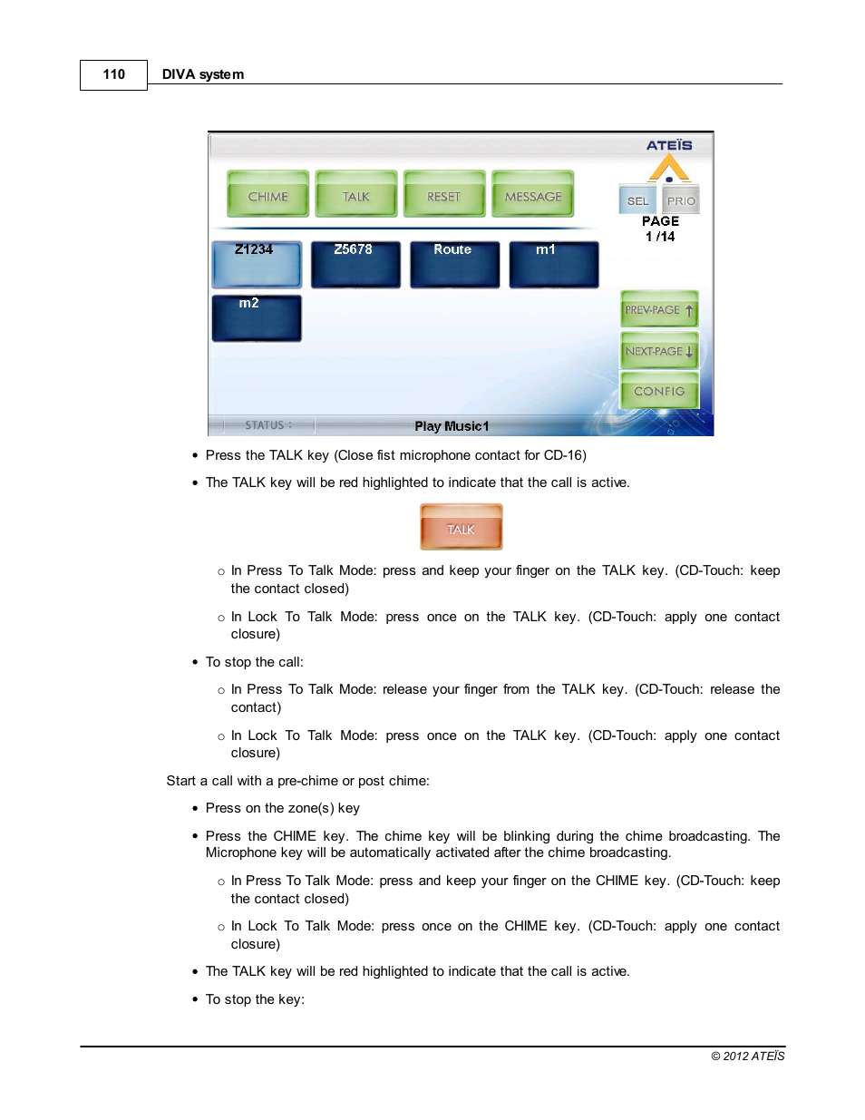 ATEIS DIVA8G2 User Manual | Page 110 / 277