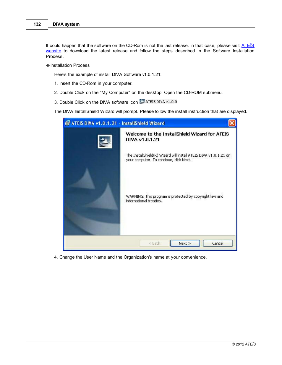 ATEIS DIVA8G2 User Manual | Page 132 / 277