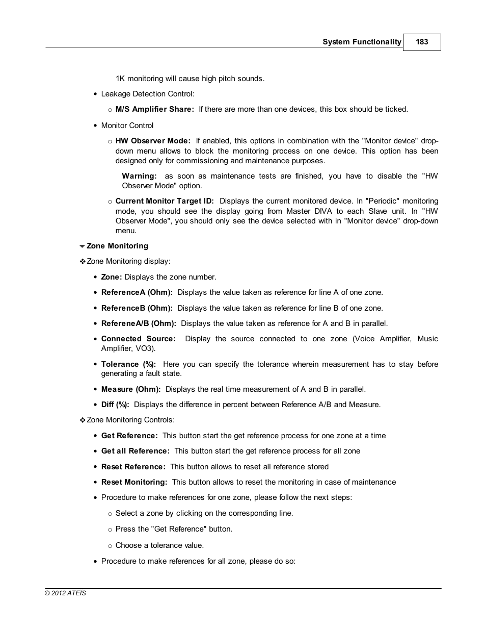 ATEIS DIVA8G2 User Manual | Page 183 / 277