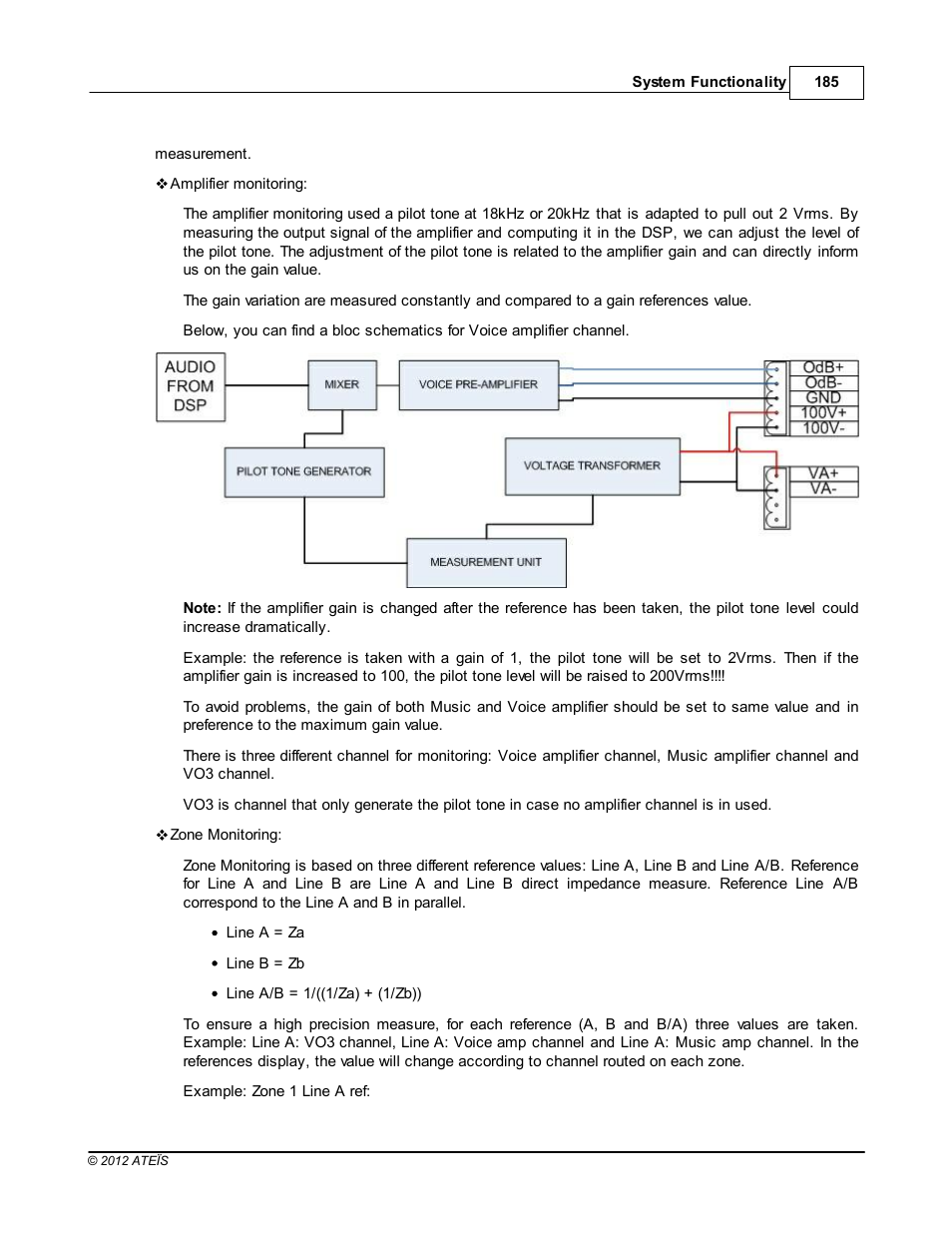 ATEIS DIVA8G2 User Manual | Page 185 / 277