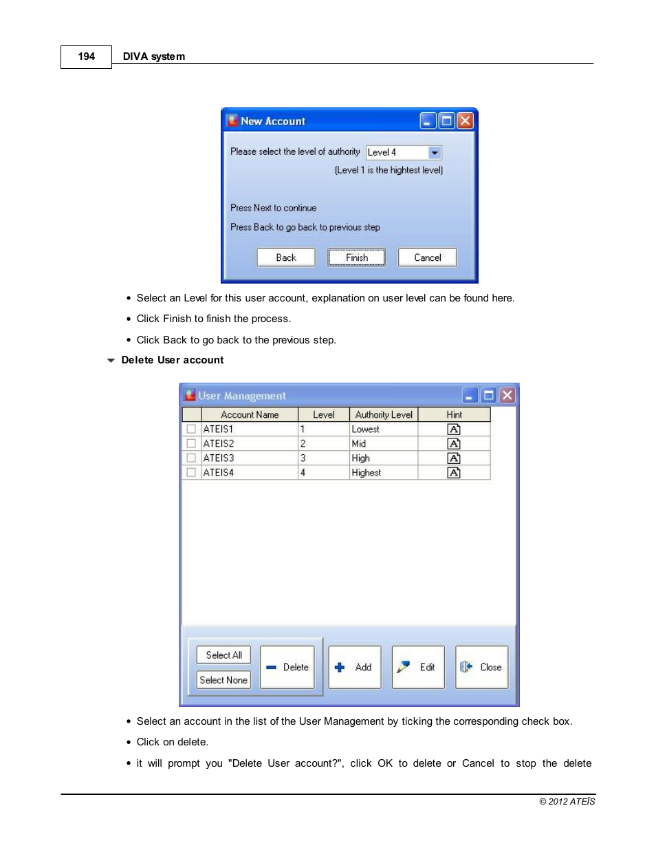 ATEIS DIVA8G2 User Manual | Page 194 / 277