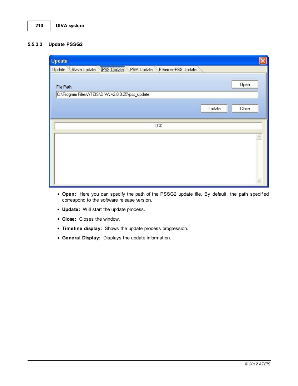 Update pssg2 | ATEIS DIVA8G2 User Manual | Page 210 / 277