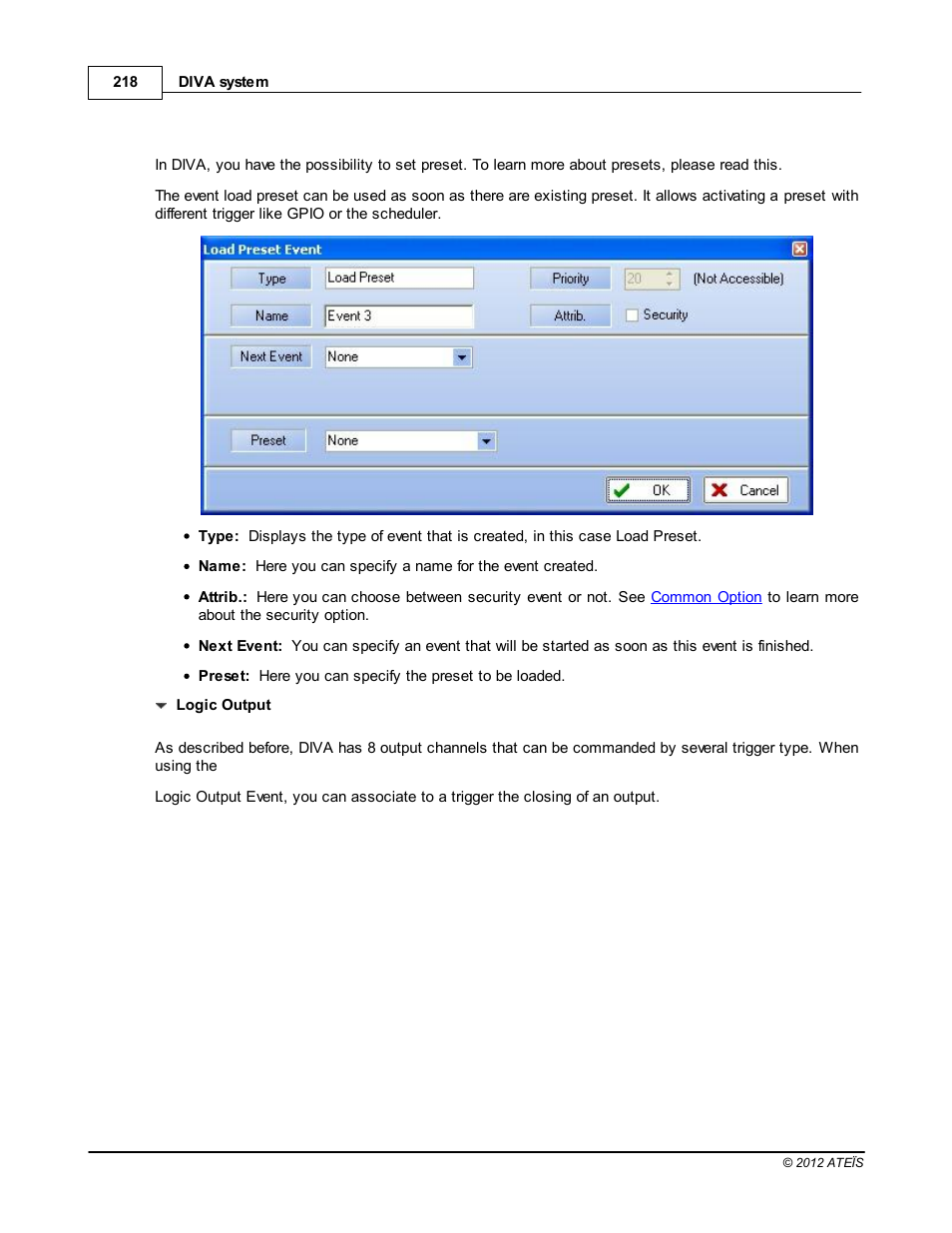 ATEIS DIVA8G2 User Manual | Page 218 / 277
