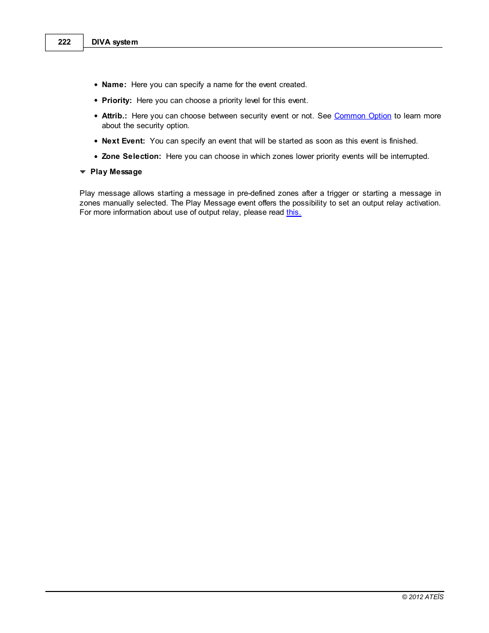 ATEIS DIVA8G2 User Manual | Page 222 / 277