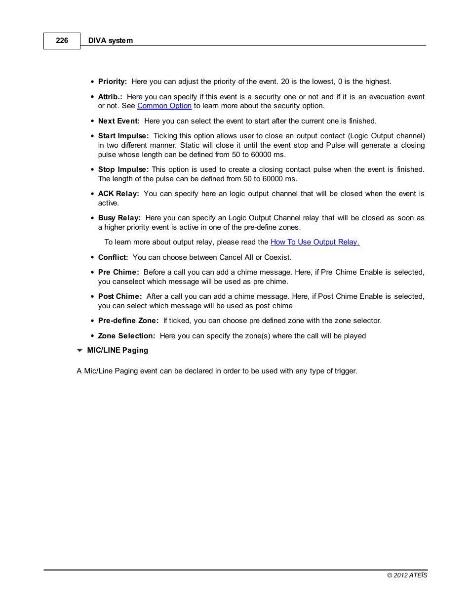 ATEIS DIVA8G2 User Manual | Page 226 / 277