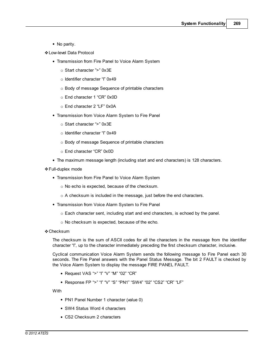 ATEIS DIVA8G2 User Manual | Page 269 / 277
