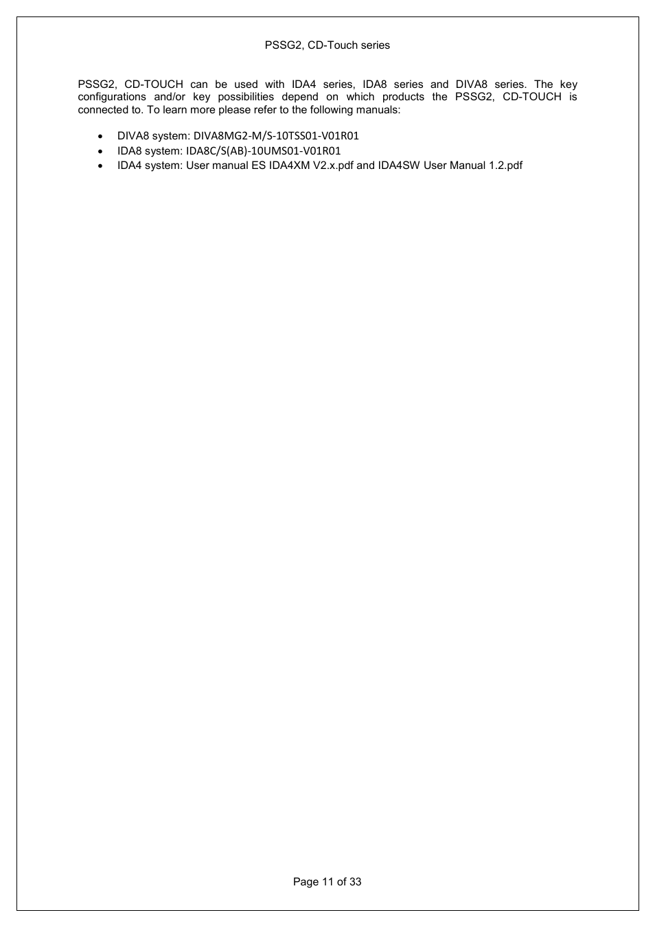 ATEIS PSS-G2-xx User Manual | Page 11 / 33