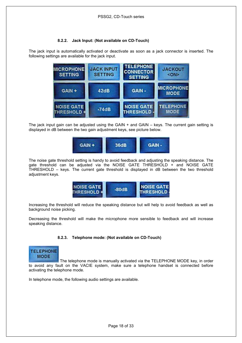 ATEIS PSS-G2-xx User Manual | Page 18 / 33