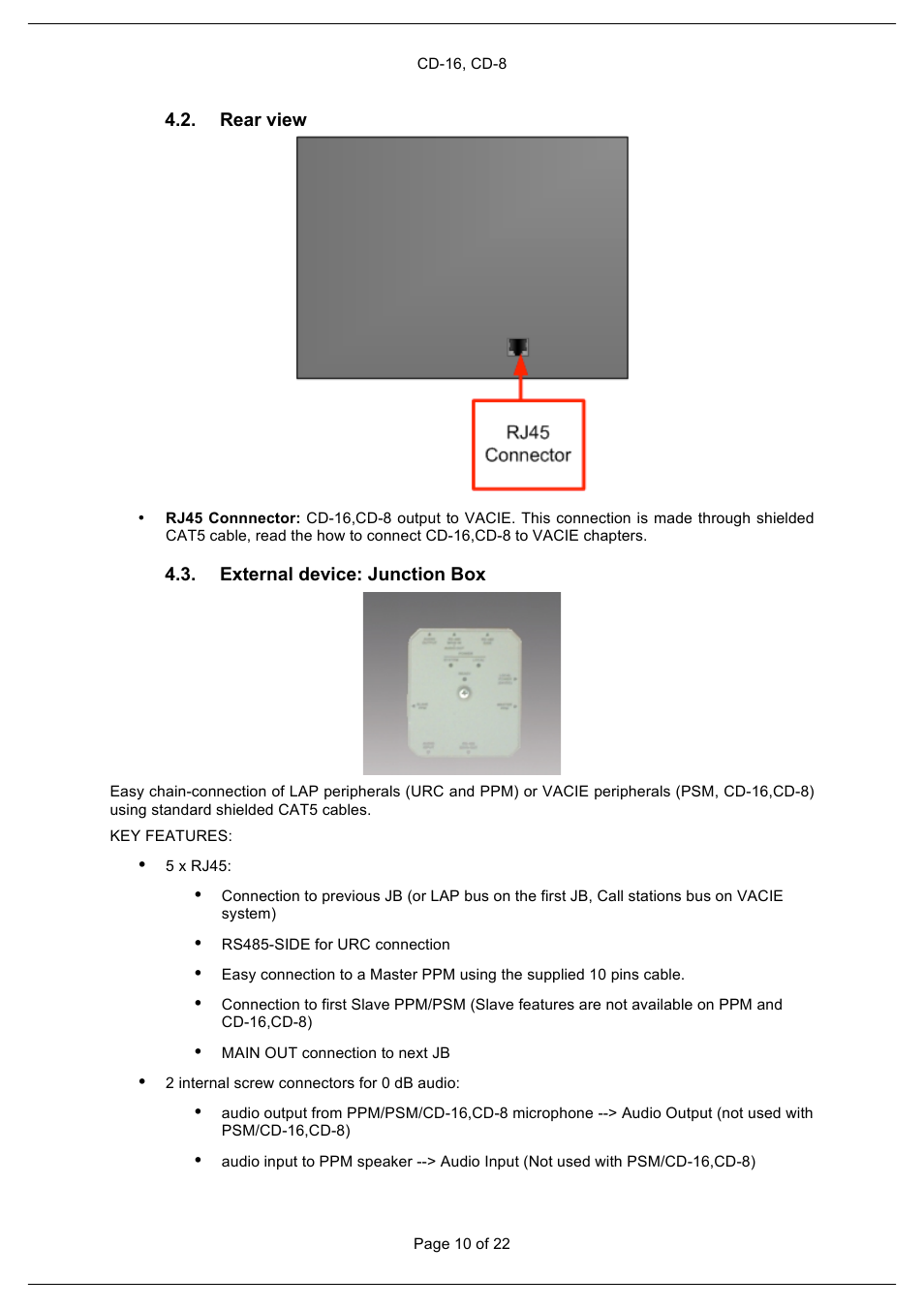 ATEIS CD16 User Manual | Page 10 / 22