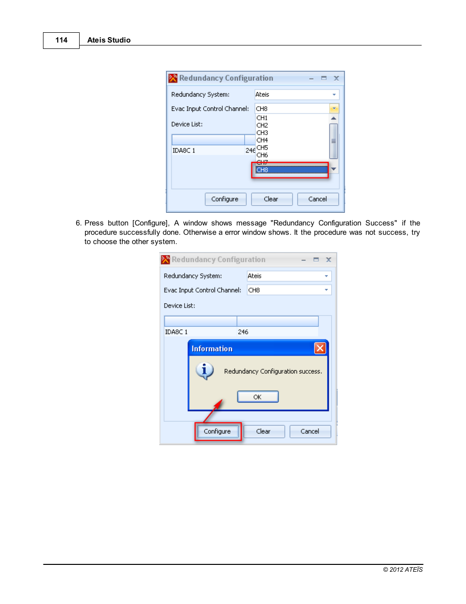 ATEIS IDA8C User Manual | Page 114 / 446