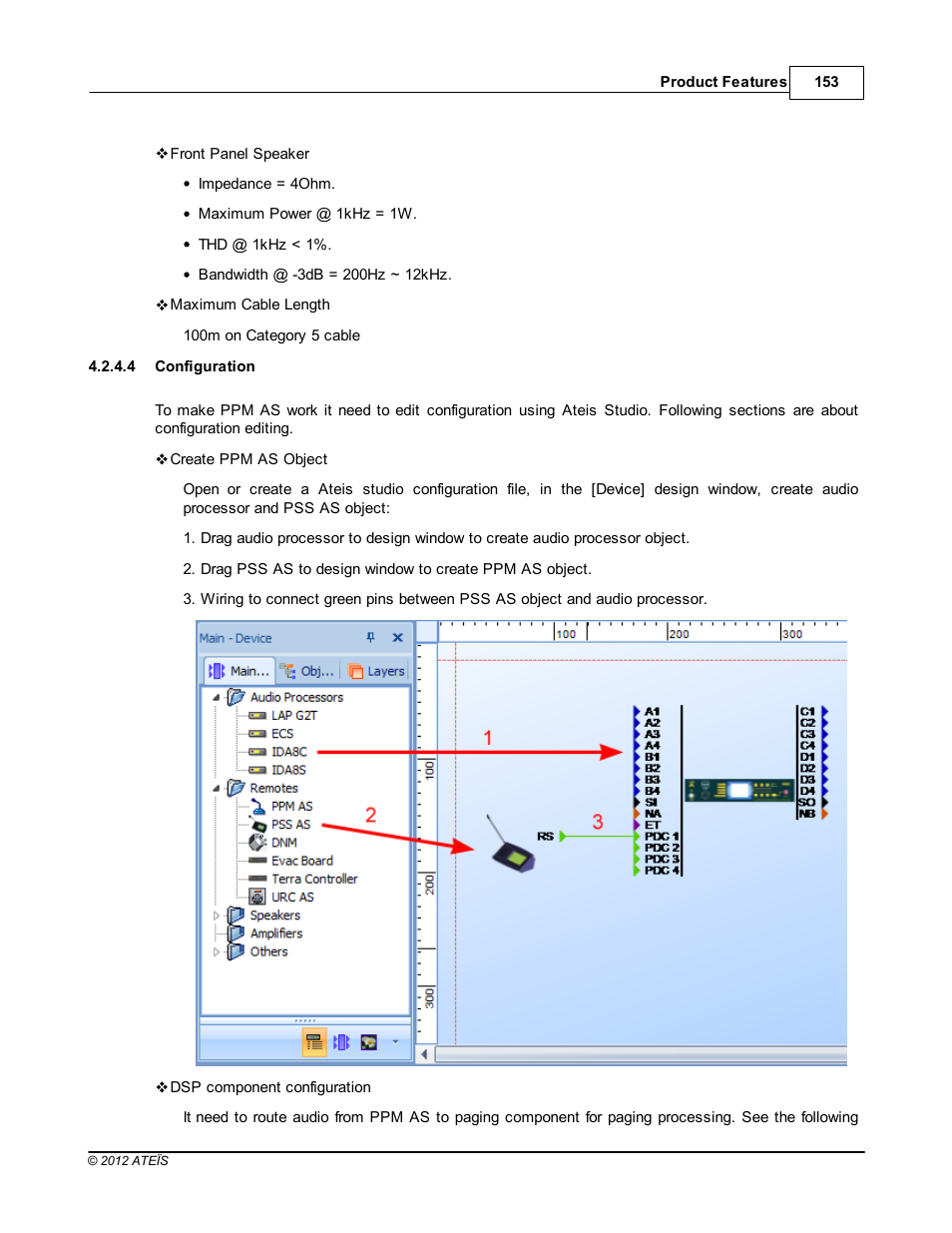 Configuration | ATEIS IDA8C User Manual | Page 153 / 446