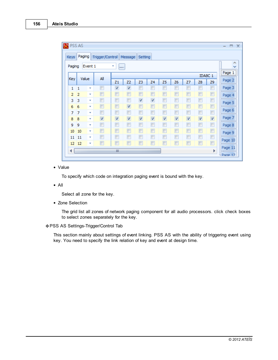 ATEIS IDA8C User Manual | Page 156 / 446