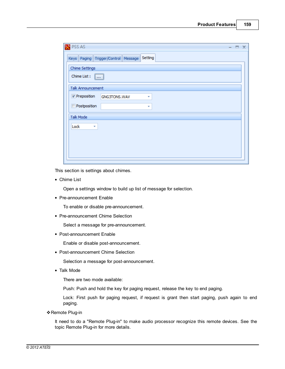 ATEIS IDA8C User Manual | Page 159 / 446