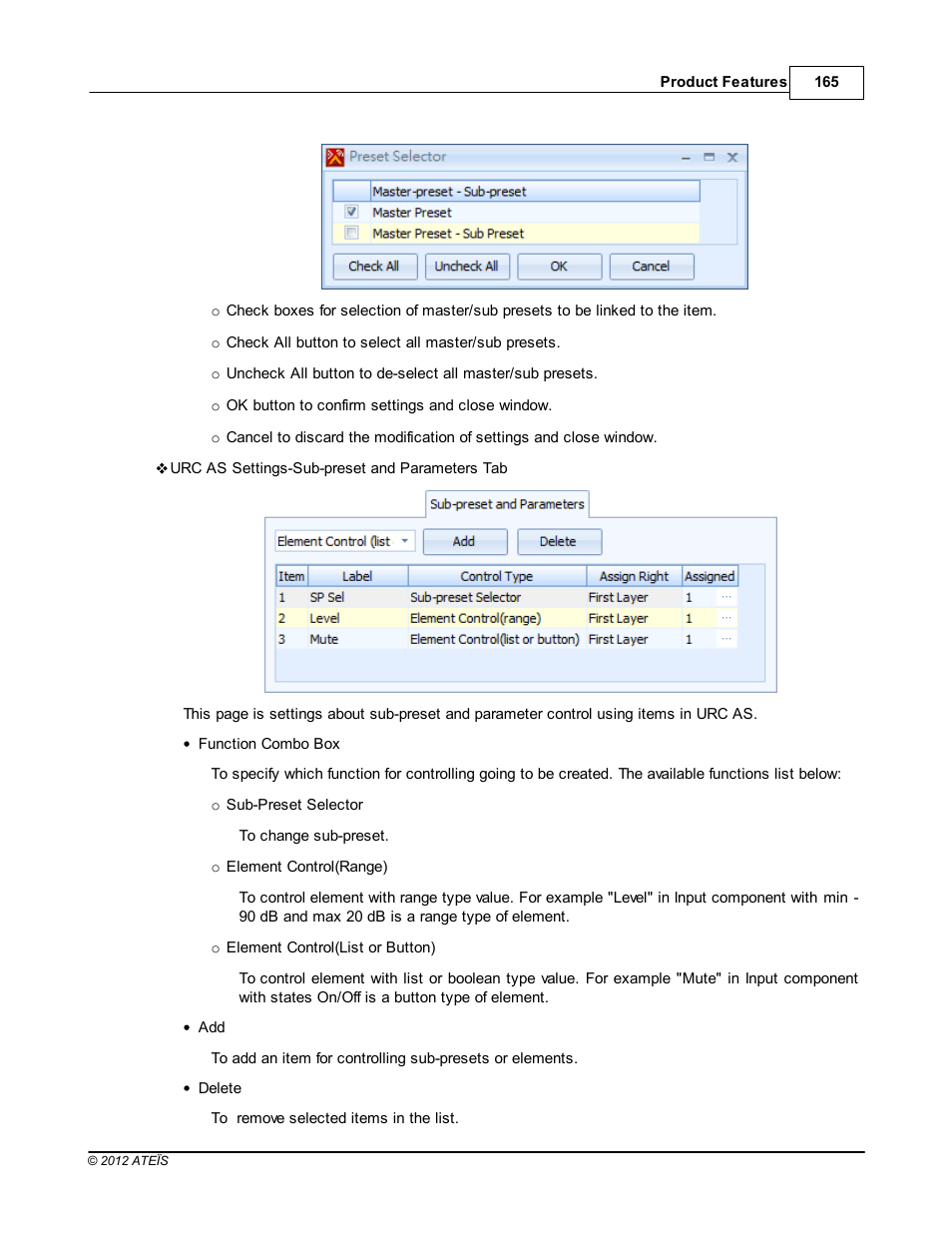 ATEIS IDA8C User Manual | Page 165 / 446