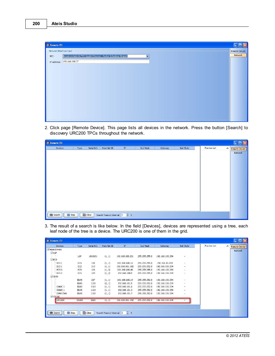 ATEIS IDA8C User Manual | Page 200 / 446