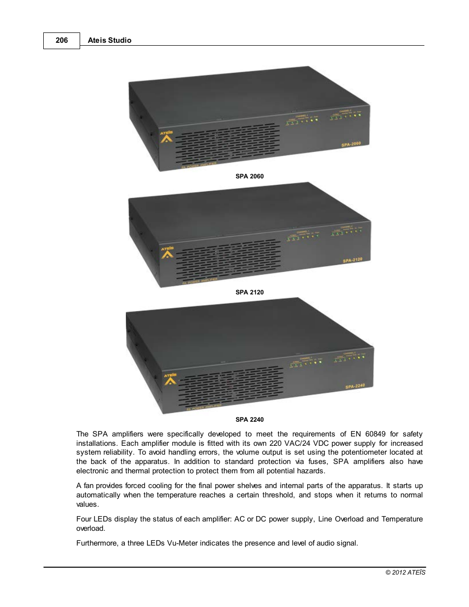 ATEIS IDA8C User Manual | Page 206 / 446