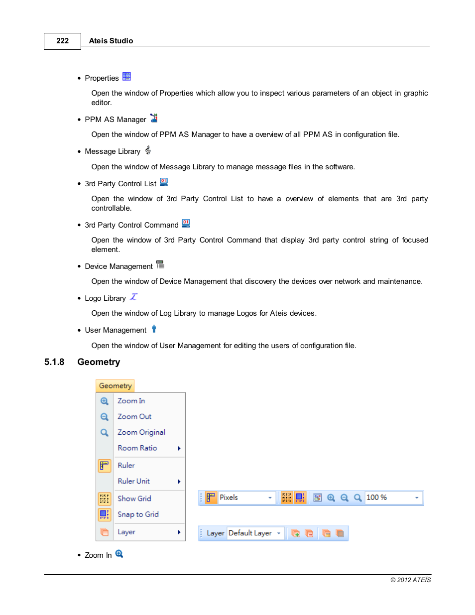 Geometry | ATEIS IDA8C User Manual | Page 222 / 446