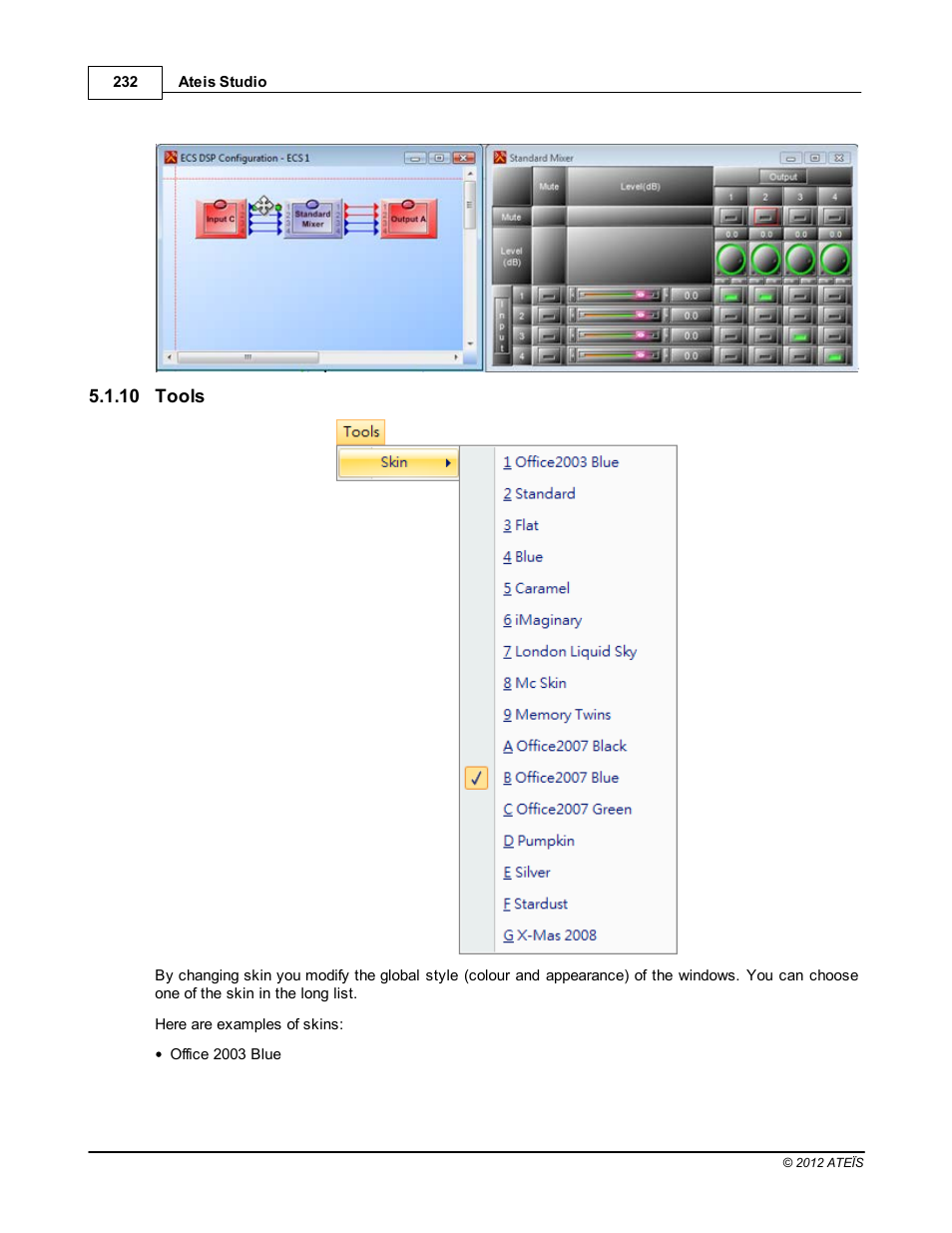 Tools | ATEIS IDA8C User Manual | Page 232 / 446