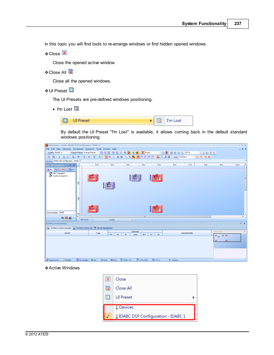 ATEIS IDA8C User Manual | Page 237 / 446