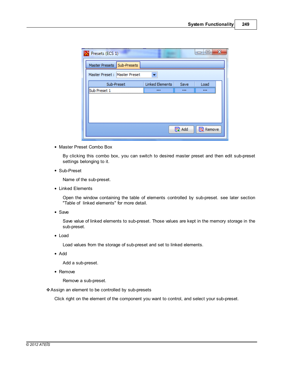 ATEIS IDA8C User Manual | Page 249 / 446