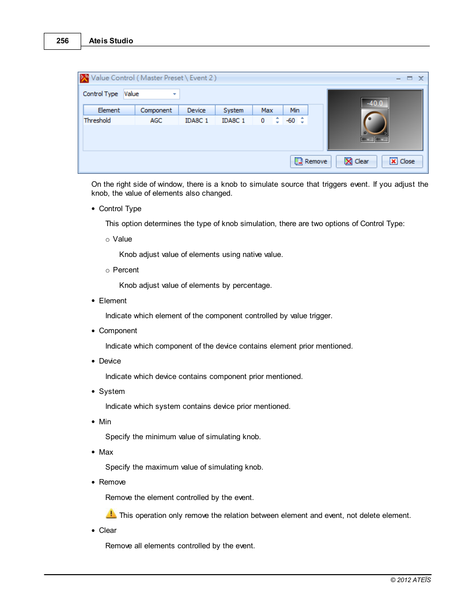 ATEIS IDA8C User Manual | Page 256 / 446