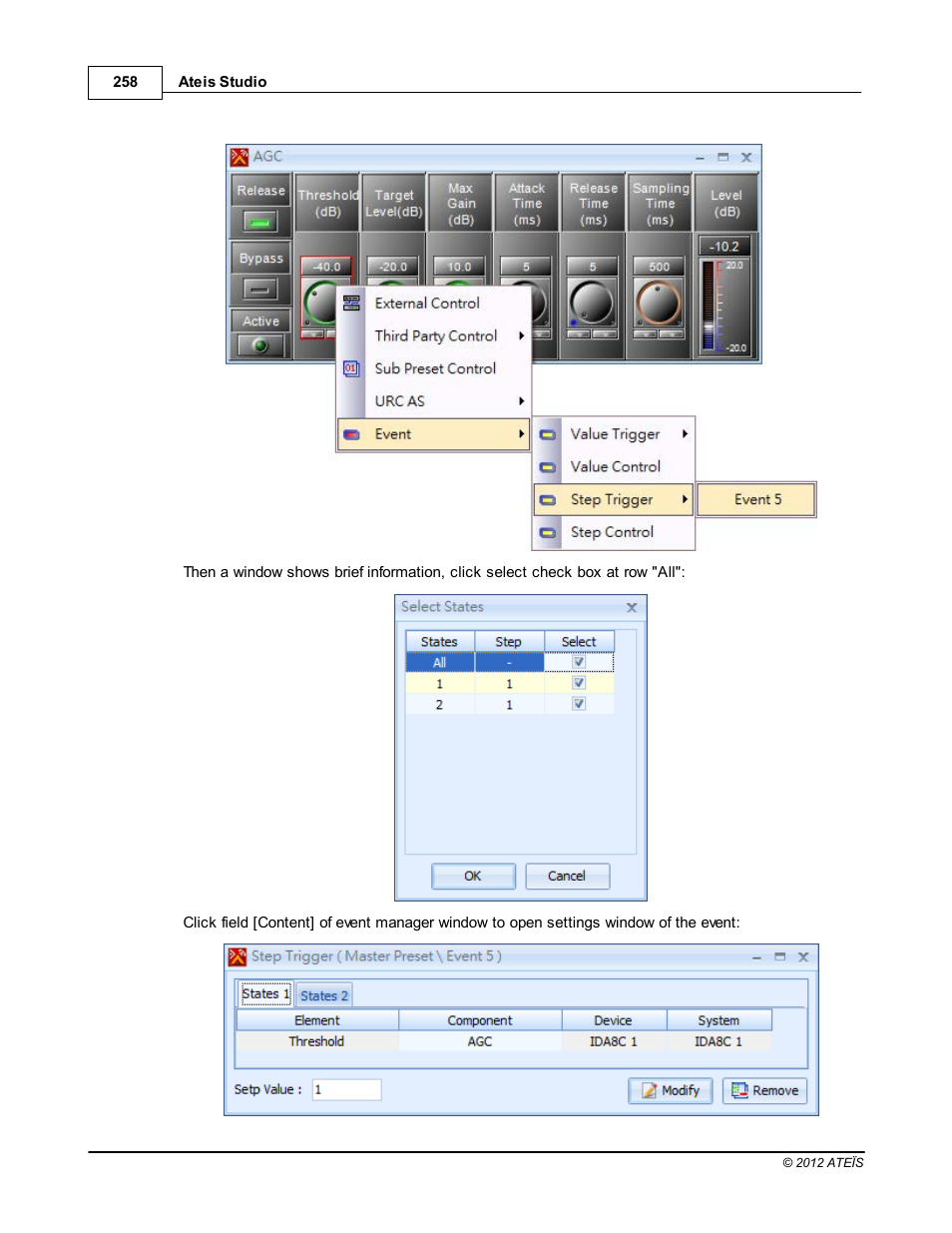 ATEIS IDA8C User Manual | Page 258 / 446