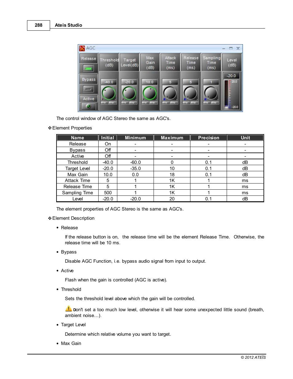 ATEIS IDA8C User Manual | Page 288 / 446